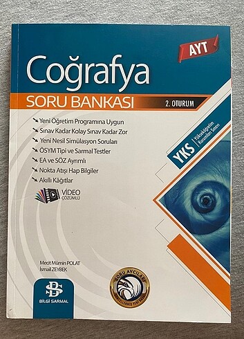 Bilgisarmal AYT coğrafya soru bankası 