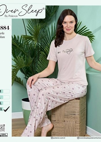 Pembe Mini Kadın Pijama Takımı