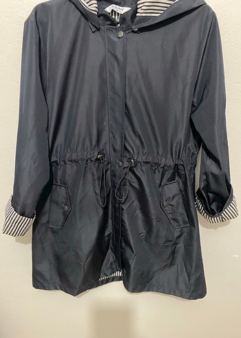 Kadın  Midi Kemerli Rahat Trençkot - Görsel 2