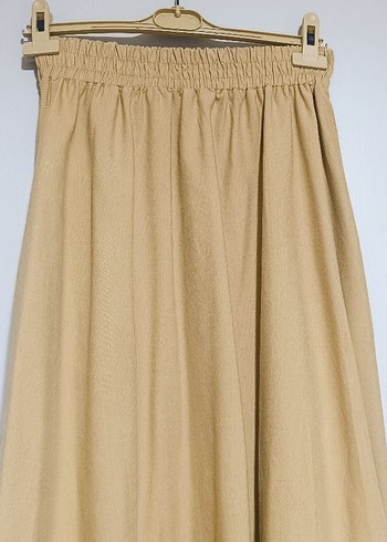 Bej Uzun Çan Etek - Görsel 4