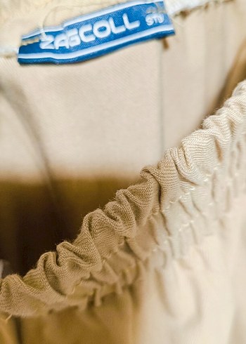 Bej Uzun Çan Etek - Görsel 7