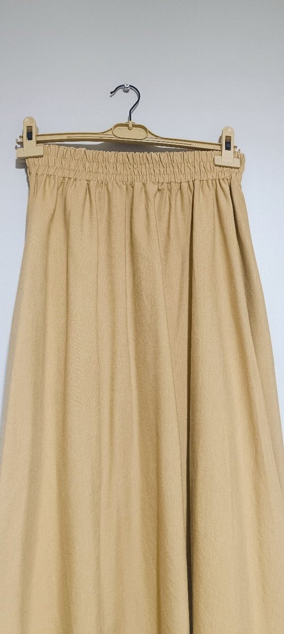 Bej Uzun Çan Etek - Görsel 4