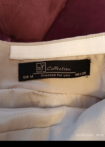 Bej kadın uzun tulum - Görsel 4