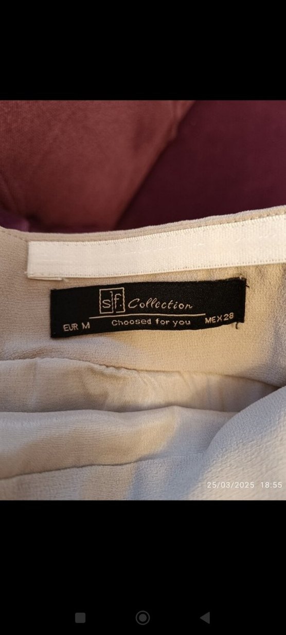 Bej kadın uzun tulum - Görsel 4