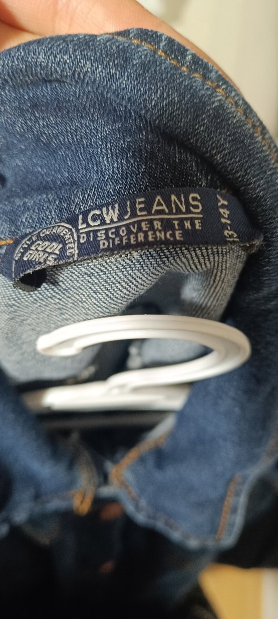 LCW Düğmeli Kolsuz Lacivert Denim yelek - Görsel 4