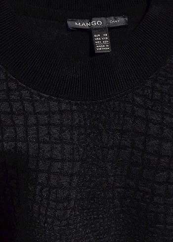 mango kadın siyah sweat - Görsel 3