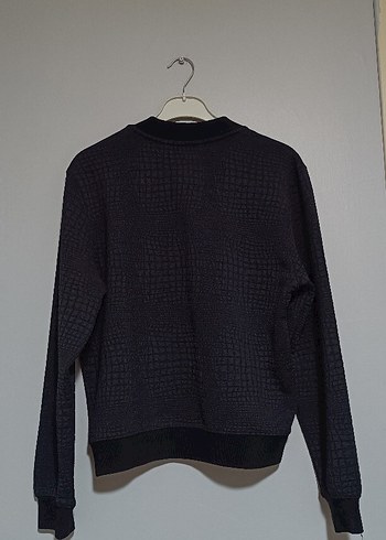 mango kadın siyah sweat - Görsel 4