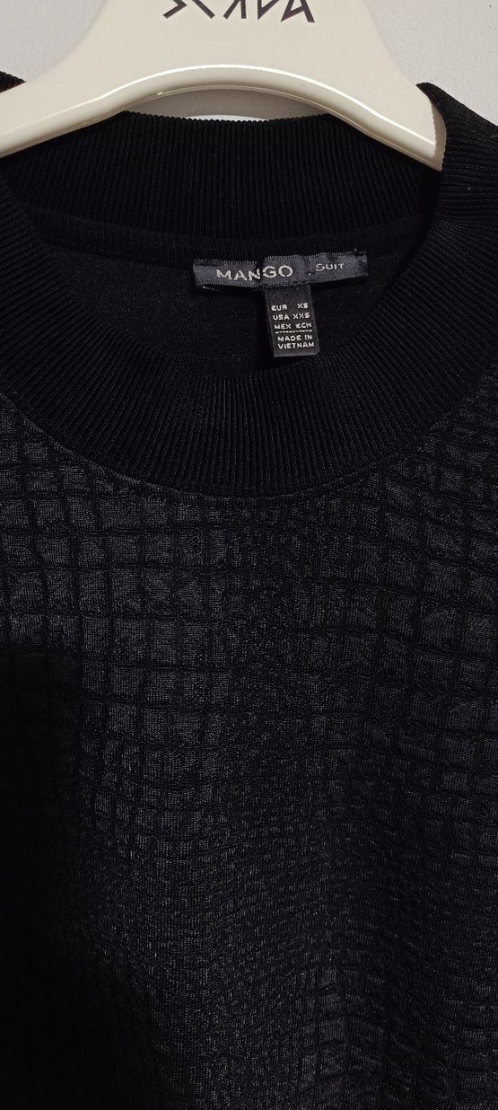 mango kadın siyah sweat - Görsel 3