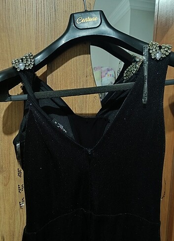 xl Beden siyah Renk Abiye elbise
