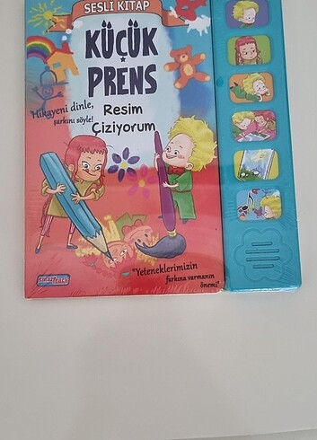  Beden Renk Sesli kitap küçük prens resim çiziyorum 