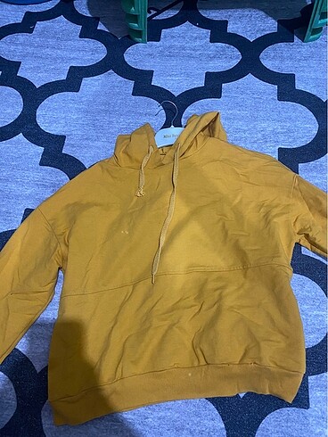 s Beden sarı Renk sweatshirt