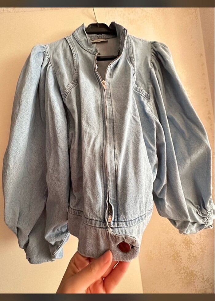 Balon Kol Kot ceket - Görsel 3