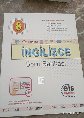 EIS 8. Sınıf İngilizce Soru Bankası