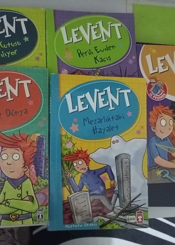 Levent Çocuk Kitapları Seti - 5Kitap