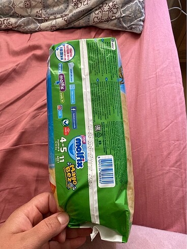 4+ Beden: 9-20 kg Beden Renk Molfix Mayo Bez