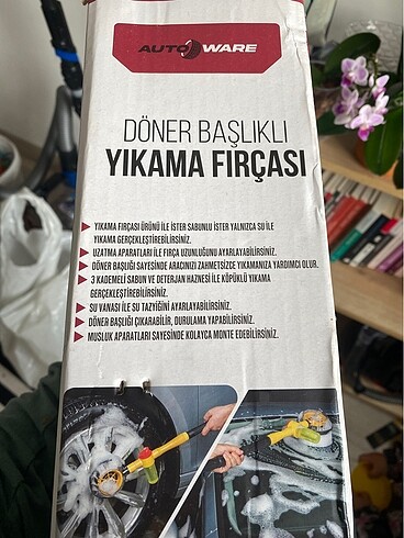 Beden Döner Başlıklı Yıkama Fırçası