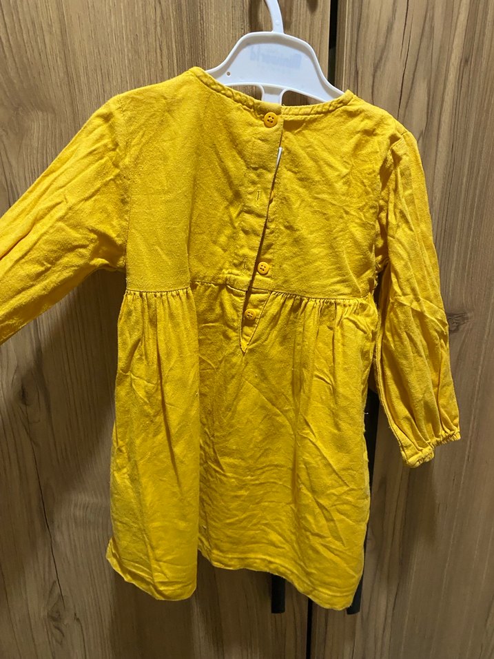 Lc waikiki 18-24 ay sarı elbise - Görsel 2