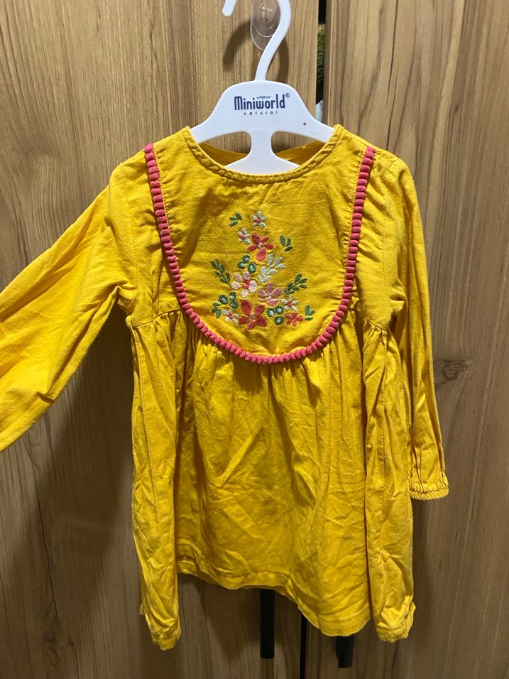 Lc waikiki 18-24 ay sarı elbise - Görsel 4