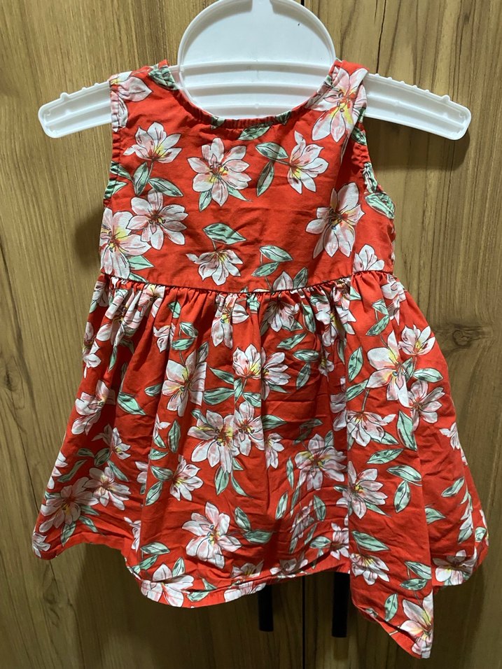 Lc Waikiki Kız Çocuk Kolsuz Çiçekli Elbise - Görsel 2