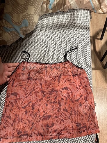 Tül crop