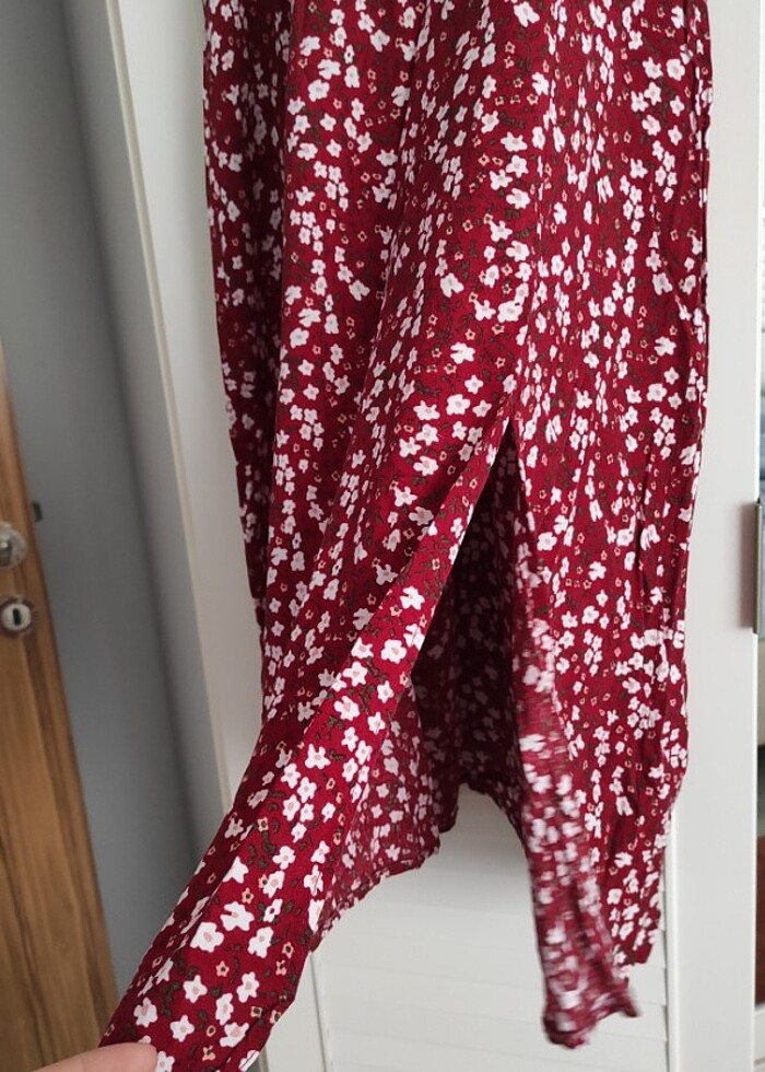 Yazlık çiçekli elbise - Görsel 3