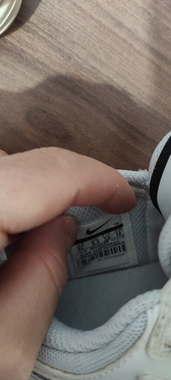 Beyaz Erkek Çocuk Cırt Cırtlı Spor Ayakkabı - Görsel 4