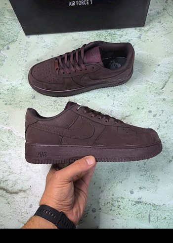 37 Beden bordo Renk NİKE AİR FORCE KADIN BORDO