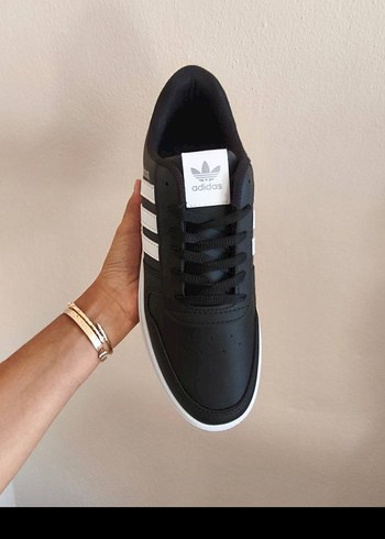 41 Beden Adidas Siyah Beyaz Neo Spor Ayakkabı