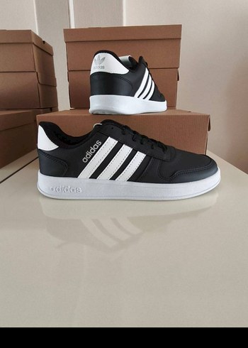 41 Beden siyah Renk Adidas Siyah Beyaz Neo Spor Ayakkabı