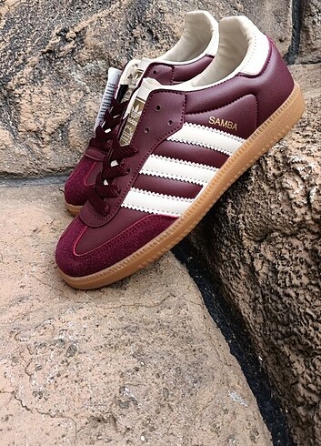 38 Beden bordo Renk Adidas Samba 