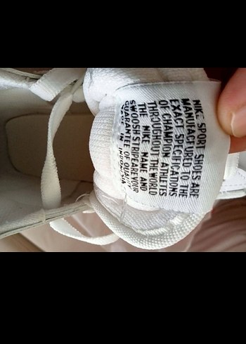 Nike Nike Beyaz Siyah Spor Ayakkabı