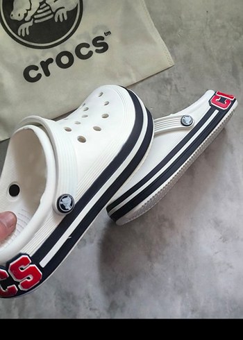 37 Beden Crocs Beyaz Terlik