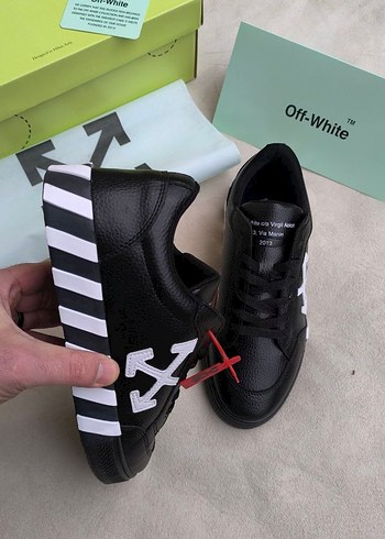 Off-White Siyah Erkek Sneaker - Görsel 2