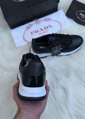 Prada Siyah Erkek Spor Ayakkabı - Görsel 2