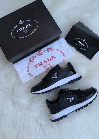 Prada Siyah Erkek Spor Ayakkabı - Görsel 4