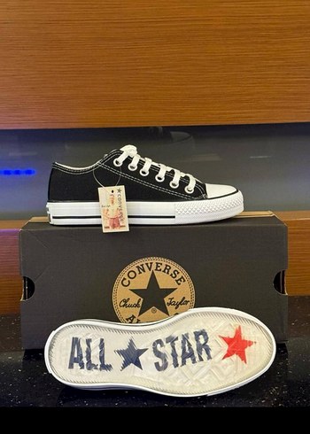 Converse Siyah Kadın Spor Ayakkabı Velcro