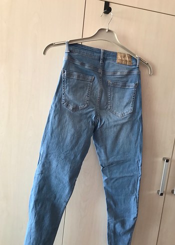 Mavi Normal Boy Kadın Kot Pantolon