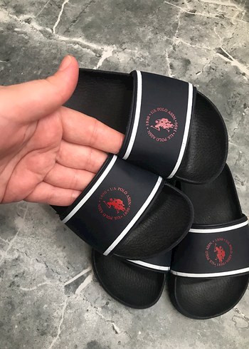 25 Beden U.S. POLO ASSN erkek çocuk lacivert terlik