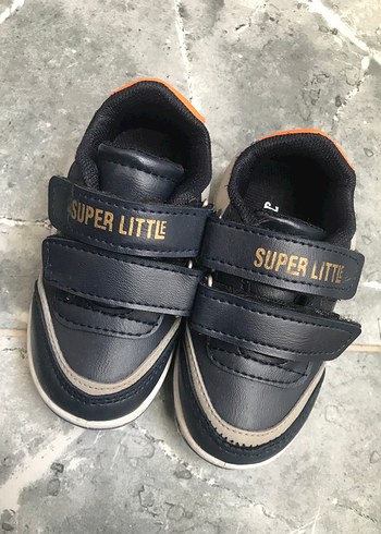 Lacivert Erkek Çocuk Cırtcırtlı Spor Ayakkabı