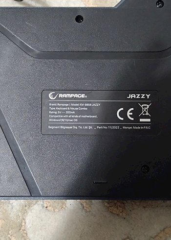 Rampage Oyuncu klavyesi - Görsel 4