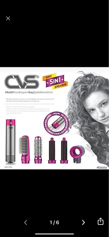 CVS SAÇ ŞEKİLLENDİRİCİ