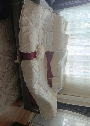 kremrengi beşik takımı - Görsel 3