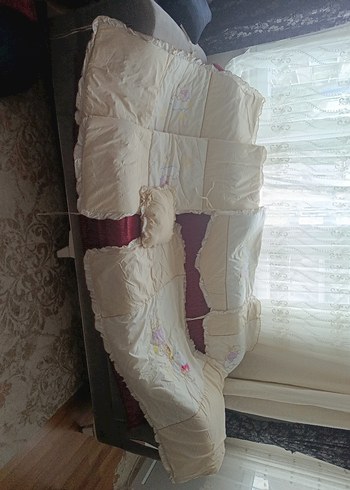 kremrengi beşik takımı - Görsel 2