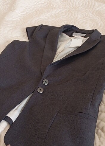 s Beden gri Renk H&M blazer