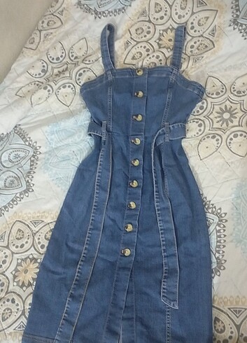 H&M H&M denim elbise