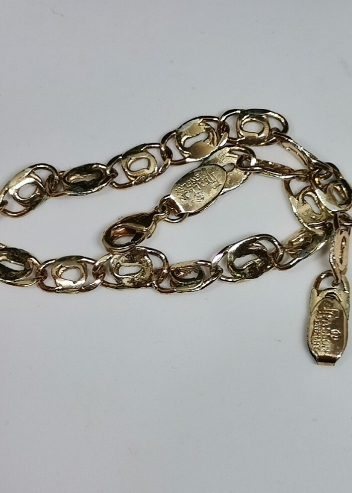 Altın rengi bileklik  - Görsel 5