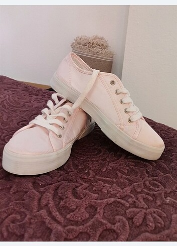 Pembe saten ayakkabı.. Yeni.. - Görsel 5