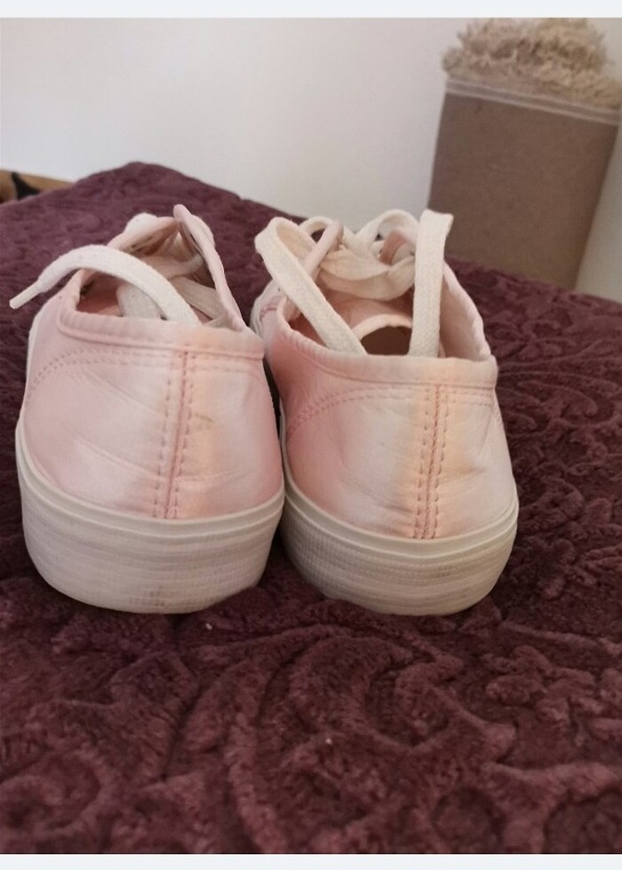 Pembe saten ayakkabı.. Yeni.. - Görsel 4