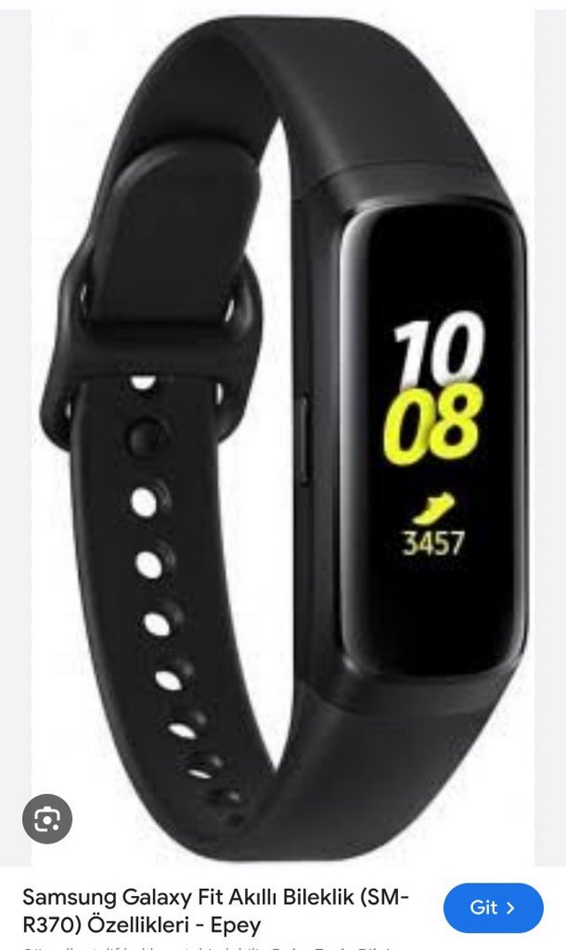 Siyah Akıllı Bileklik - Görsel 5