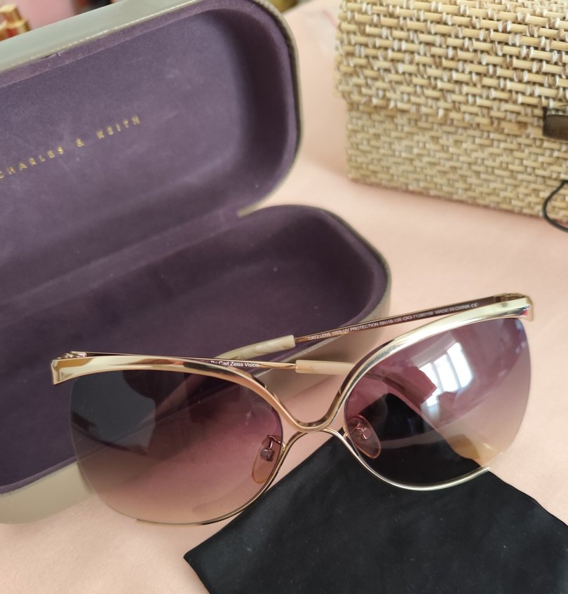 Bej Parlak Tokalı Kadın Gözlüğü - Görsel 3